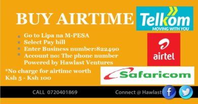 Airtime Kenya Telkom or Airtel